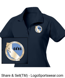 Ladies Polo with CA2RS Logo Design Zoom